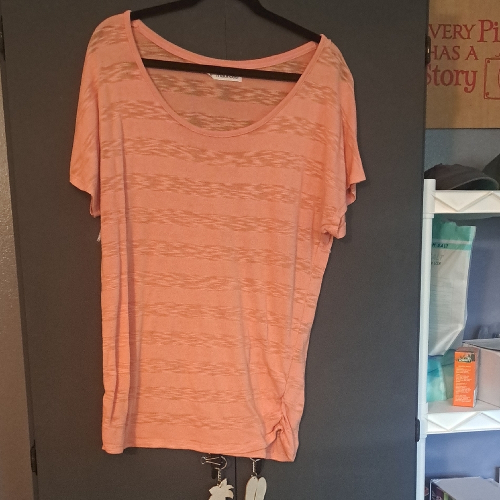 Maurices Coral Short Sleeve Tee